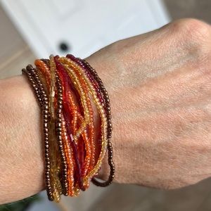 Seed bead bracelets